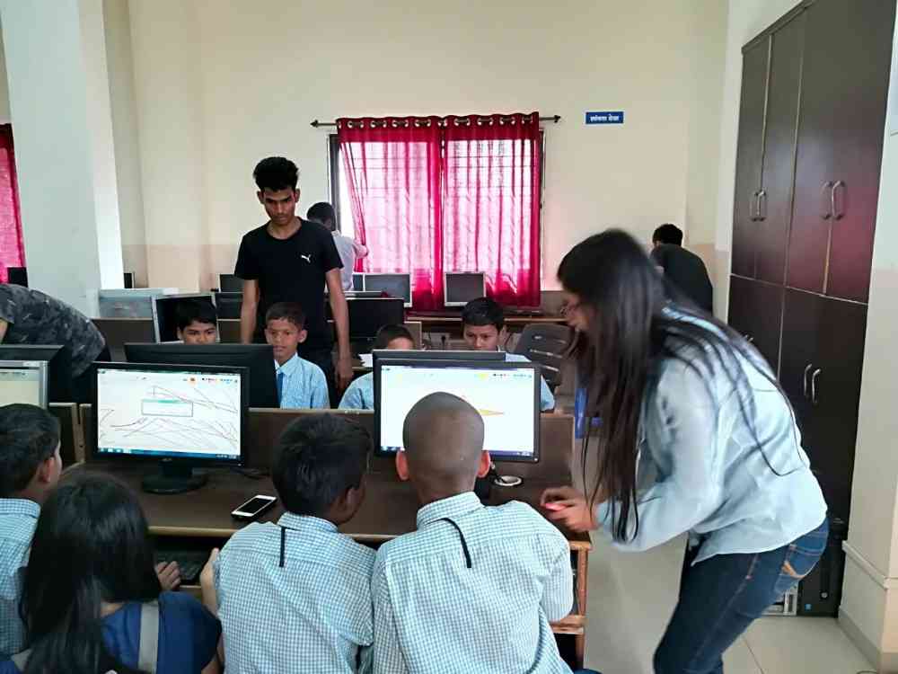 Helping students about technology